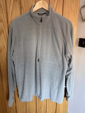 Men’s Rohan Microgrid Stowaway Zip Top Grey Large