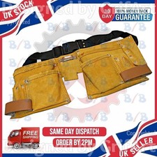 LEATHER TOOL BELT 11 POCKET