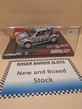Ninco 50243 VW Golf TDI Greenergy Silver Simpson Gibson #22 1:32 Slot Car Racing