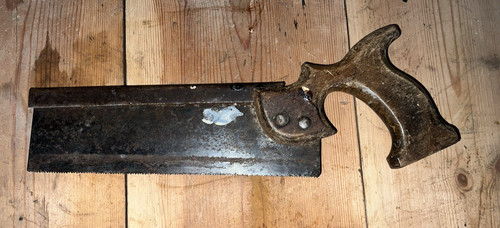 Vintage stair saw back - vintage,