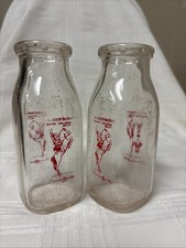 Vintage half pint bottles - vintage,