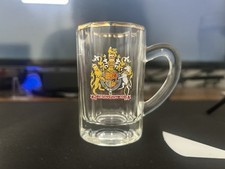 Vintage Elizabeth II Coronation Miniature Glass Tankard  - Royal