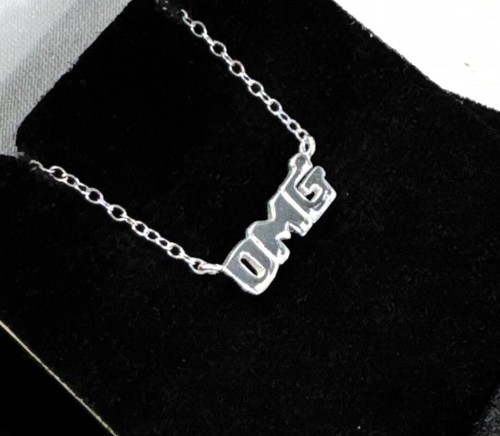 925 sterling silver omg - silver,