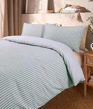 Green White Seersucker