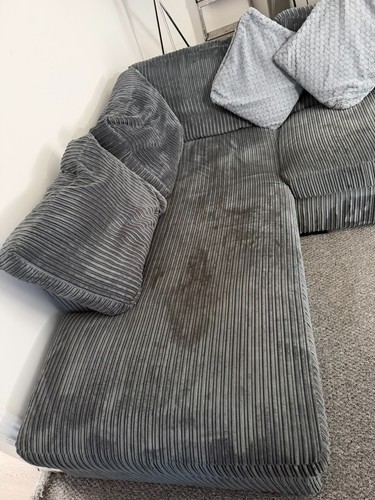 Grey left hand - grey, corner