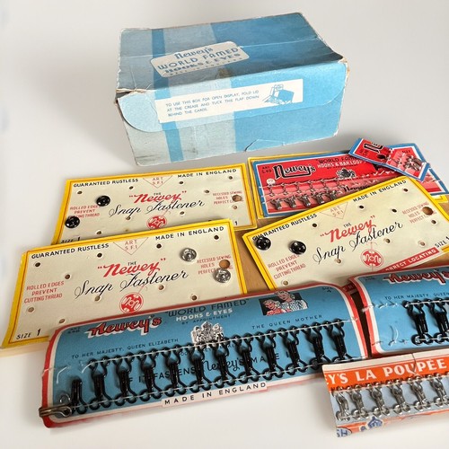 Neweys vintage hooks eyes - hooks,