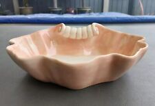 Casa Pupo Italian Ceramic Dish Bowl Vintage Mid Century Shell Dish Clam Shell 