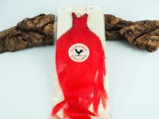 NEW/OLD SHOP STOCK - D J HACKLE (ENGLAND) GRD 3 (RED) HACKLE- FLY TYING MATERIAL