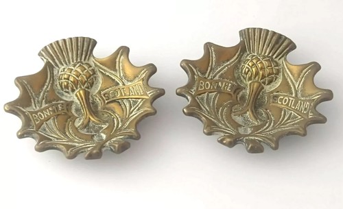 Pair vintage brass - pair,