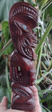 Vintage Hand Carved Maori /