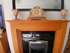 Art Deco French Onyx Mantle