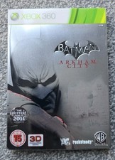 Batman: Arkham City Steelbook Two Face Collectors Edition Xbox 360 MINT