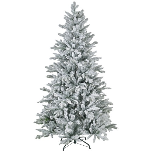 Homcom 6ft snow flocked - homcom,