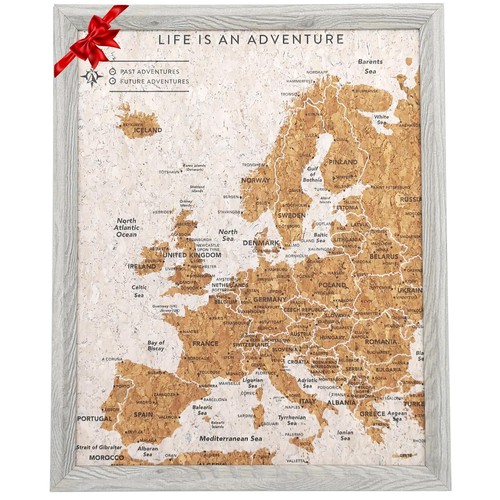 Splosh travel map european - map,