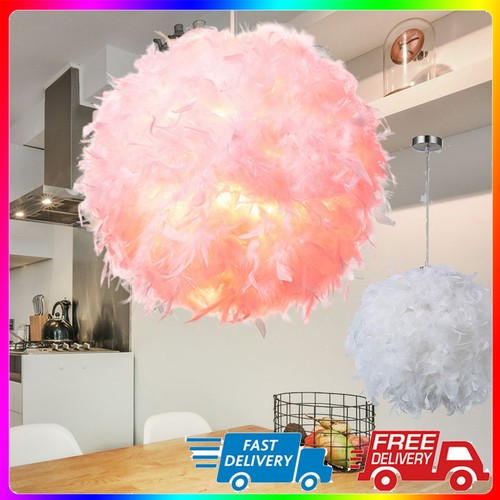 Modern feather lamp shade - modern,