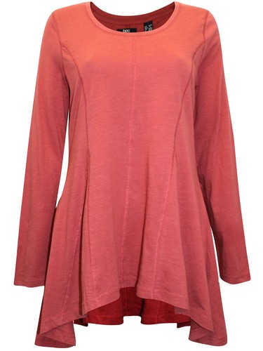 Women rust 100 cotton - women's, tunic