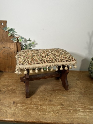 Vintage wooden small - vintage, stool
