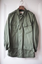Vintage 1960s US Army Jungle Jacket – 2nd Pattern Vietnam War OG-107 Poplin 