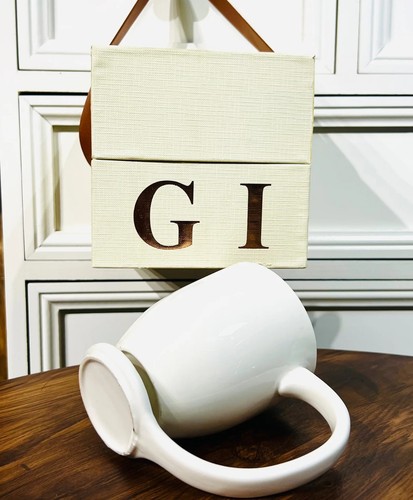 Large ceramic coffee mug - ceramic,