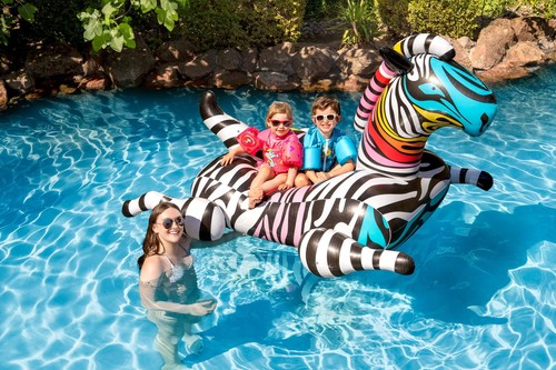 Poolmaster zany zebra jumbo - zebra,