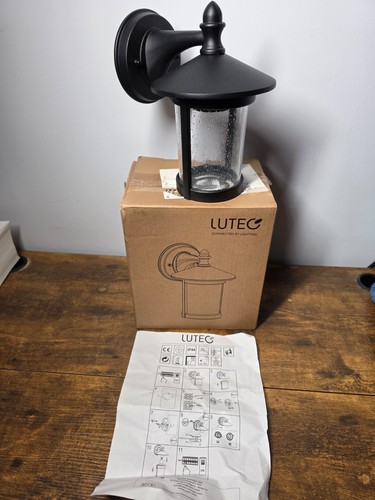 Lutec black external - black,