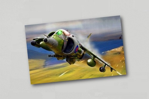 Fridge magnet raf harrier - magnet,