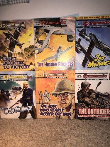Vintage commando comic - commando,