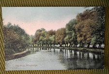 Antique Weybridge postcard -