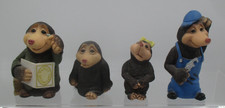 The Molenniums Doverdale Designs (Set of 4) Mole Ornaments