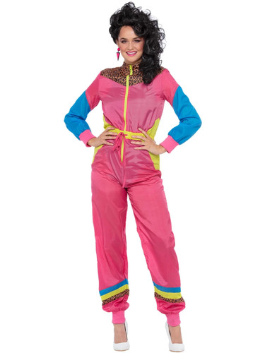 Smiffys adult small 80s colour - 80s,