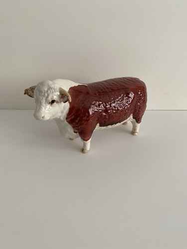 Beswick hereford bull figurine - beswick,