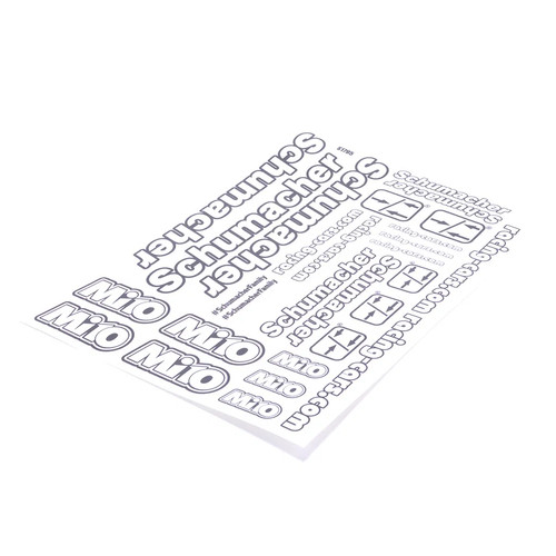 Schumacher mi10 decal - decal, (u9461)