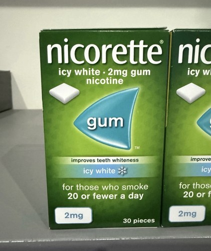 Nicorette gum 2mg - nicorette, icy