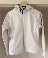 Salomon White Hooded Full Zip