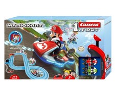 Carrera First Mario Kart Slot Car Racing Set 4+ Years Mario &Yoshi