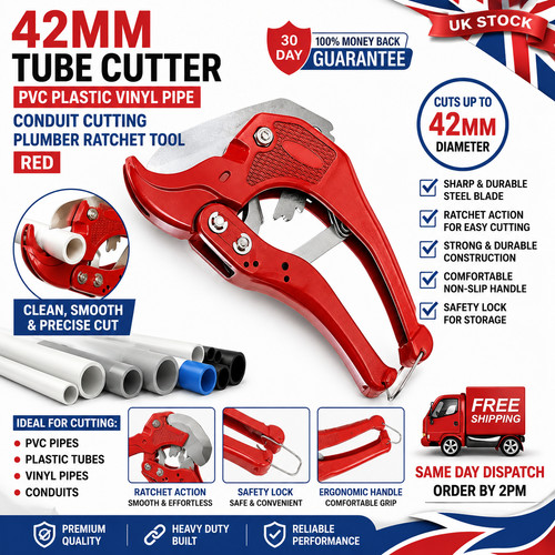 Tube pipe cutter - pvc, plastic