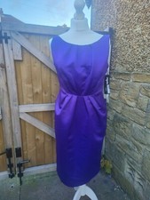 BNWT M&S AUTOGRAPH MOTB, Bridesmaid, Prom PURPLE DRESS SIZE 12 - RRP £55