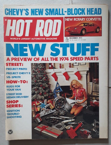 Hot rod magazine december 1973 - hot,