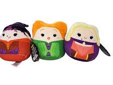HOCUS POCUS Sanderson Sisters Squishmallows Plush - Halloween Collectible - NEW