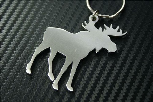 Moose keyring antlers elk - moose,