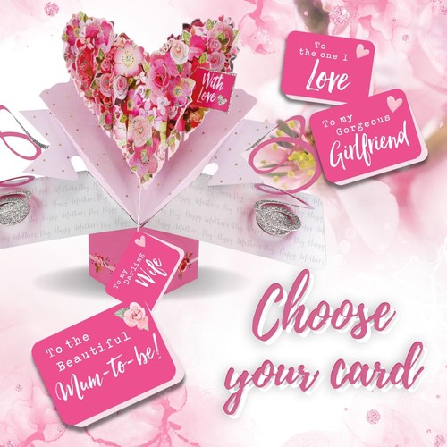 Mother day floral heart - day,