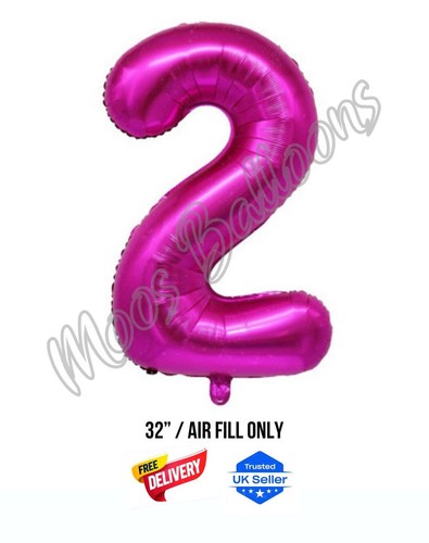 Number balloons foil - number,