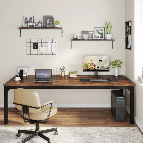 Computer desk person - person,