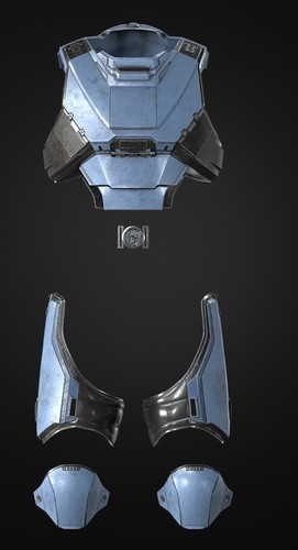 Halo seaf trooper armor - halo,