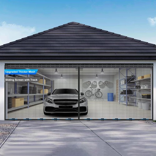 Sliding garage door screen - sliding,