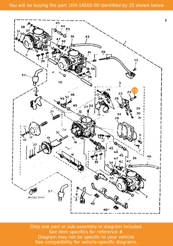 Yamaha screw 1hx - 1hx-14565-00, oem