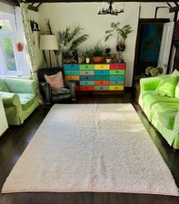 Zara Home, cream boucle wool