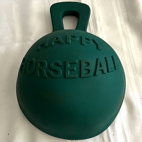 Happy horseball green - green, hanging