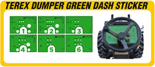 Terex Dumper Dash Sticker /