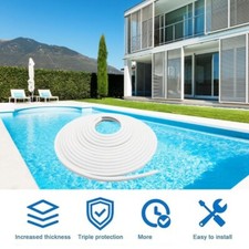 Sturdy White Rubber Pool Liner
